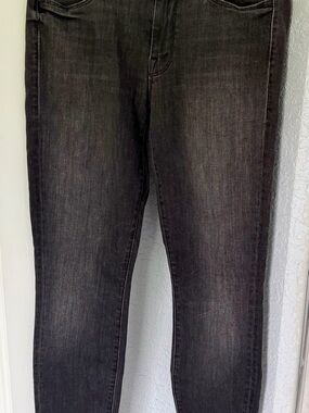 MOTHER Women's Washed Black Skinny Jeans